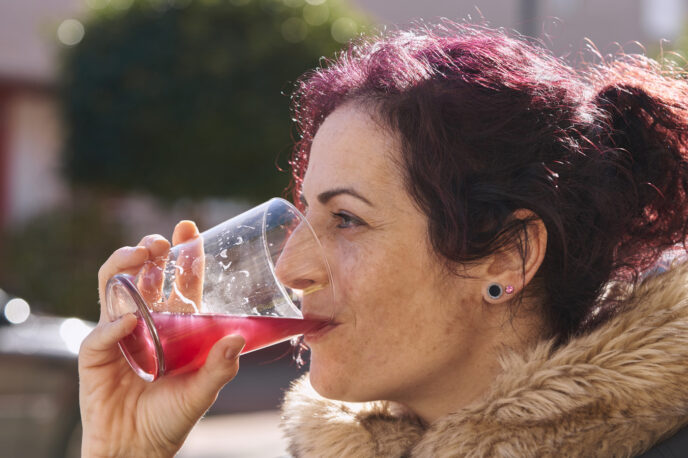 What it means when you want to drink cranberry juice


