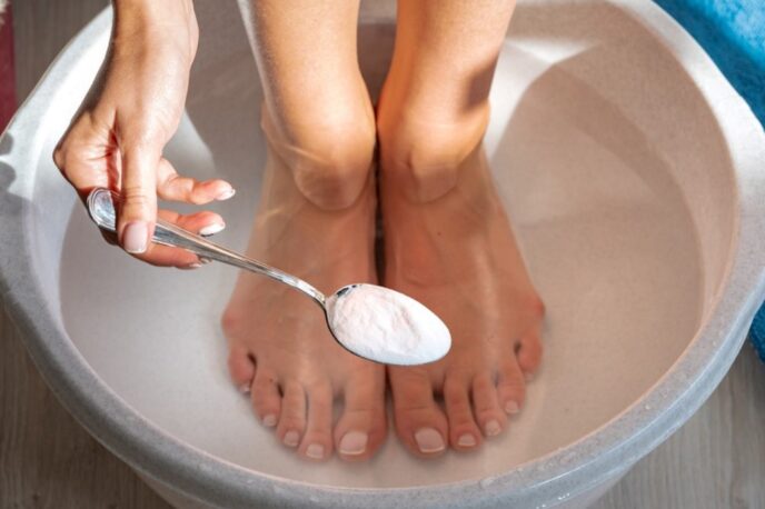 baño de pies